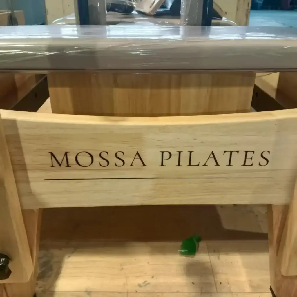 pilates equipment custom silk screen logo