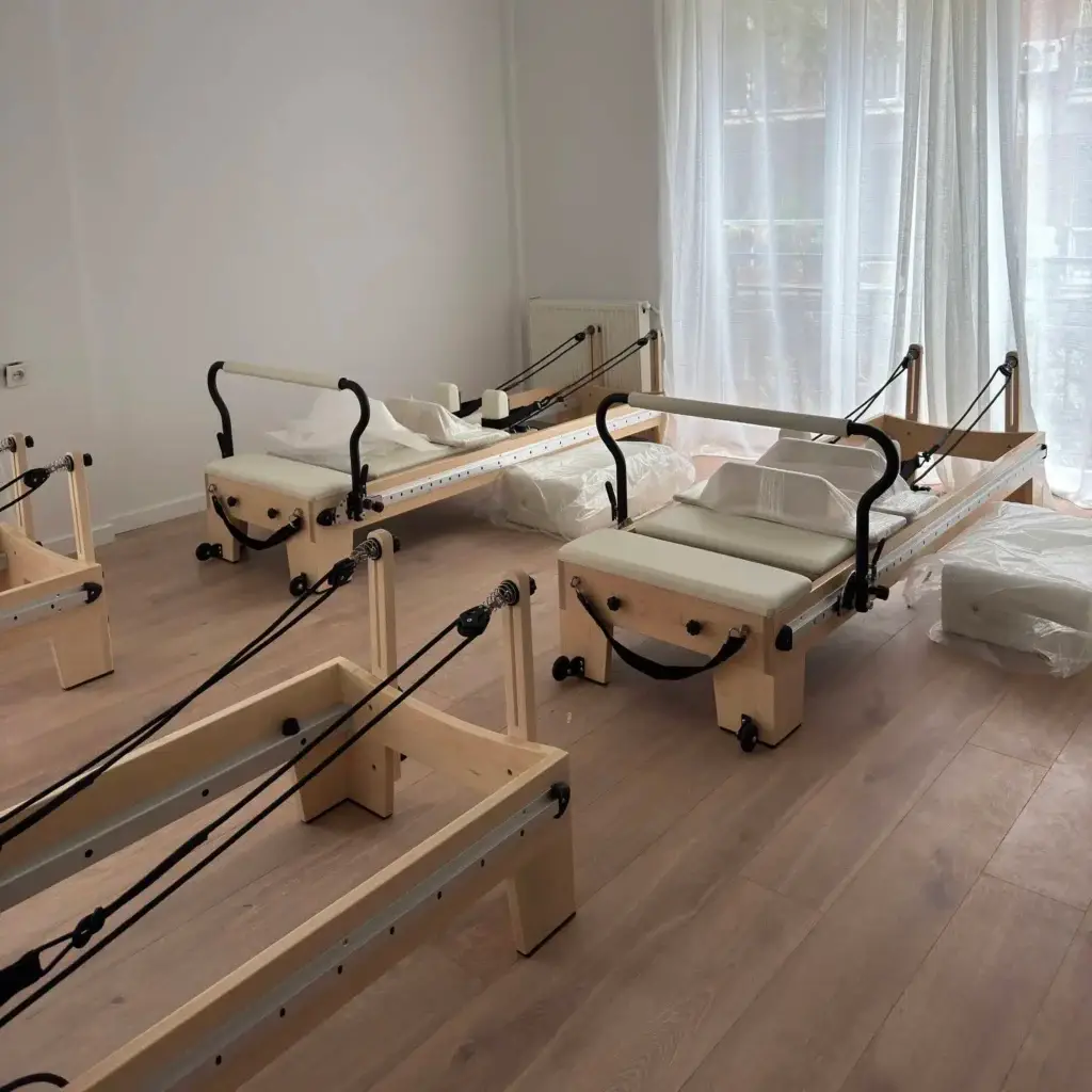 Pilates equipment manufacturer supplying professional Pilates reformer for boutique studios